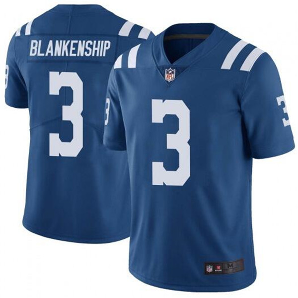 Men's Indianapolis Colts #3 Rodrigo Blankenship Blue Vapor Untouchable Limited NFL Stitched